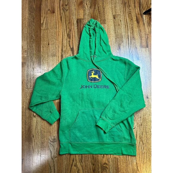 John Deere Hoodie Sweatshirt Adult Medium - Picture 1 of 5